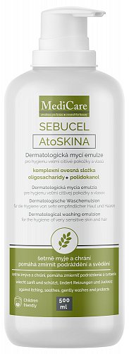 SEBUCEL AtoSKINA dermatologická mycí emulze